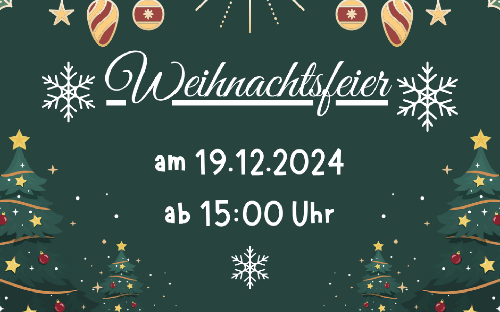 Weihnachtsfeier