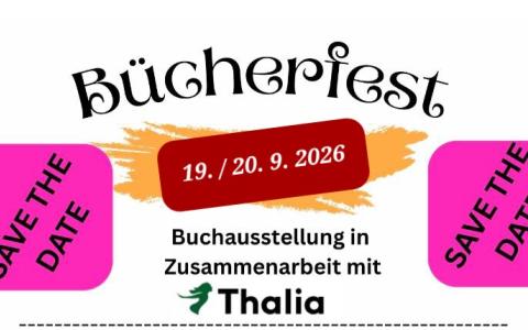 Einladung zum Bücherfest